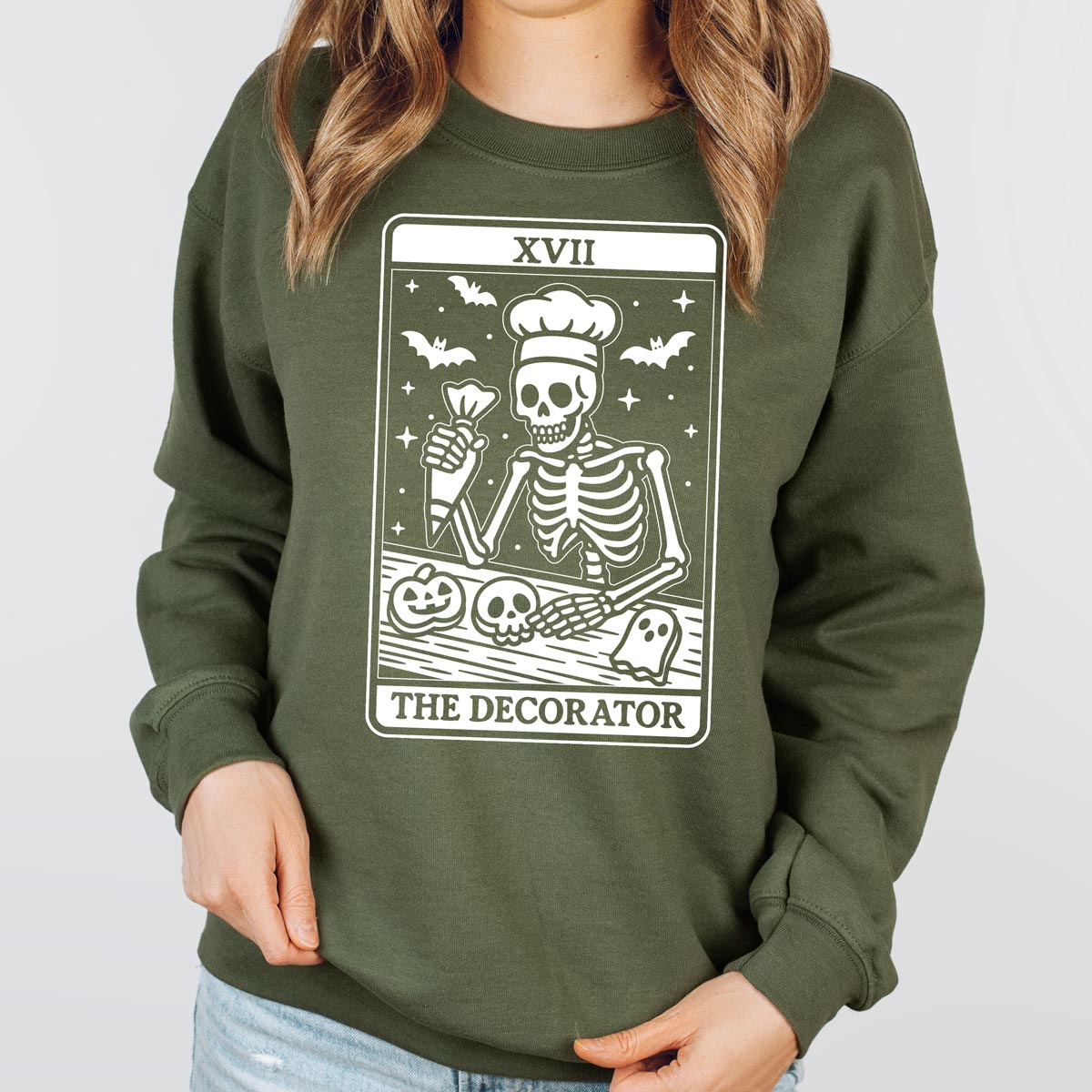 Tarot Cookie Decorator Unisex Sweatshirt