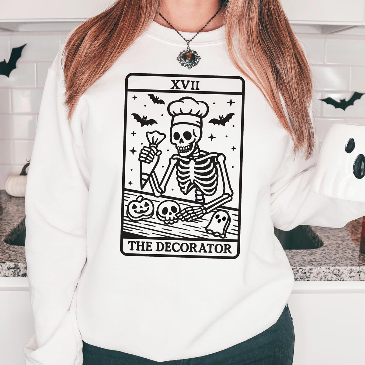 Tarot Cookie Decorator Unisex Sweatshirt