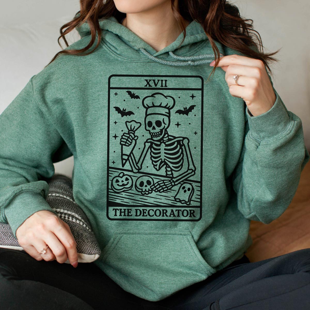 Tarot Cookie Decorator Unisex Hoodie