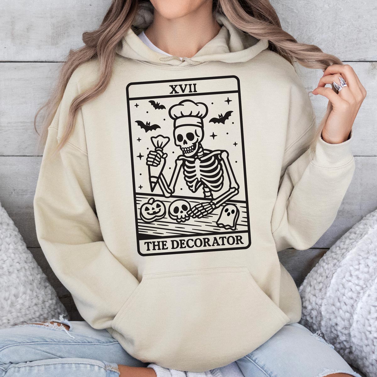 Tarot Cookie Decorator Unisex Hoodie
