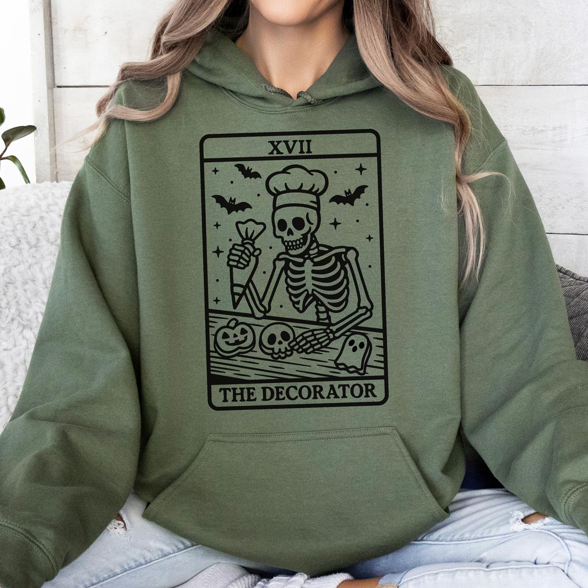 Tarot Cookie Decorator Unisex Hoodie
