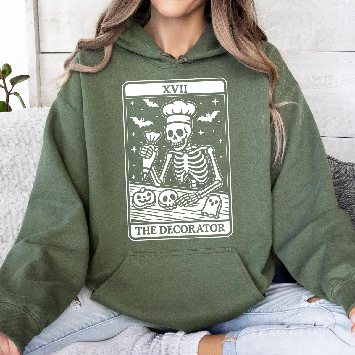 Tarot Cookie Decorator Unisex Hoodie