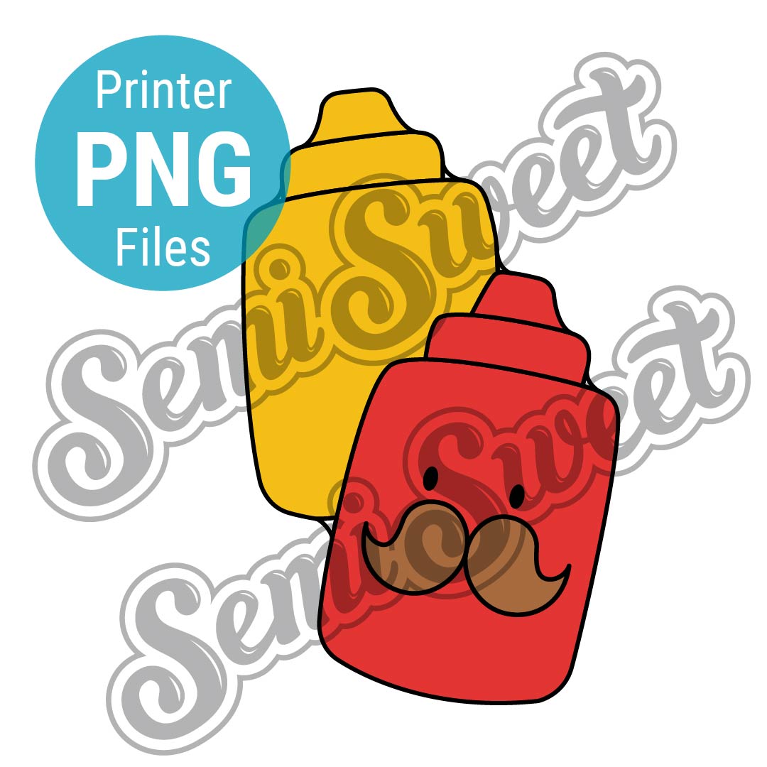 Thin Condiments - PNG Images | Semi Sweet Designs