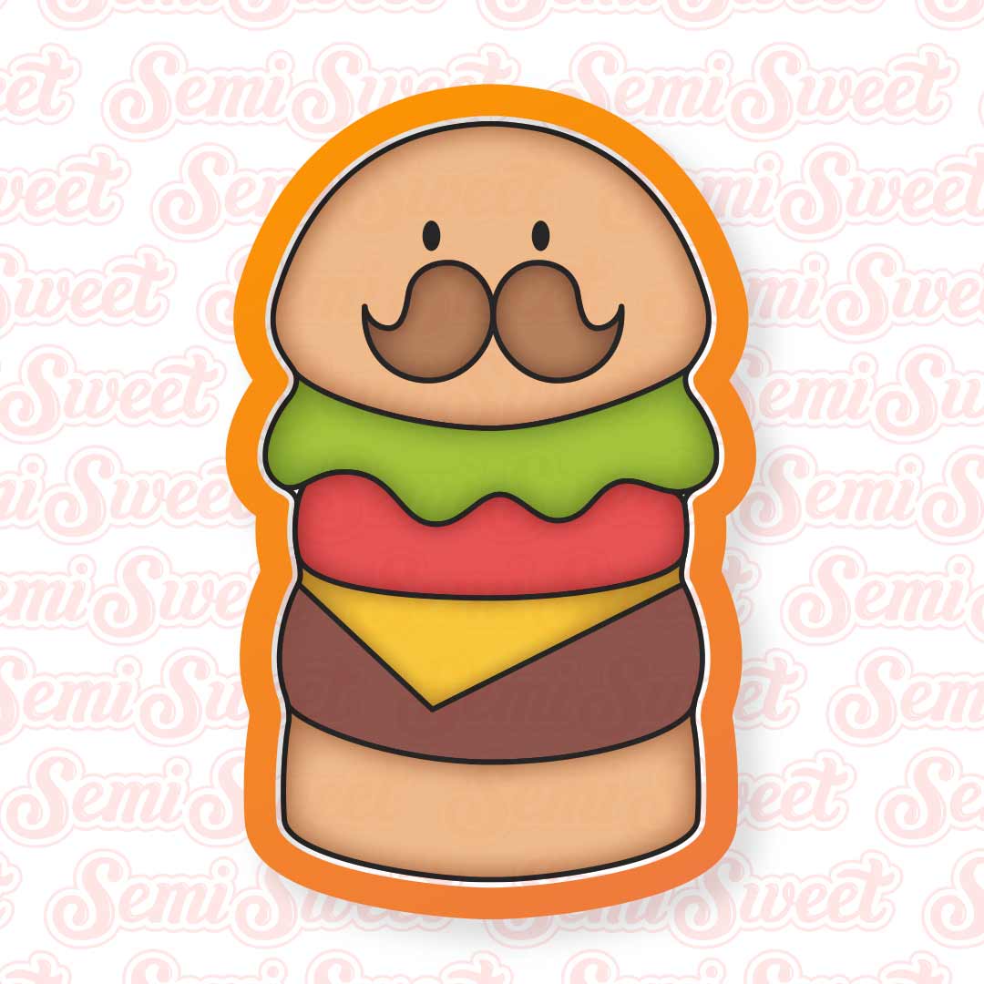thin burger cookie cutter