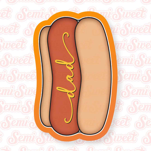 Thin Hot Dog Cookie Cutter