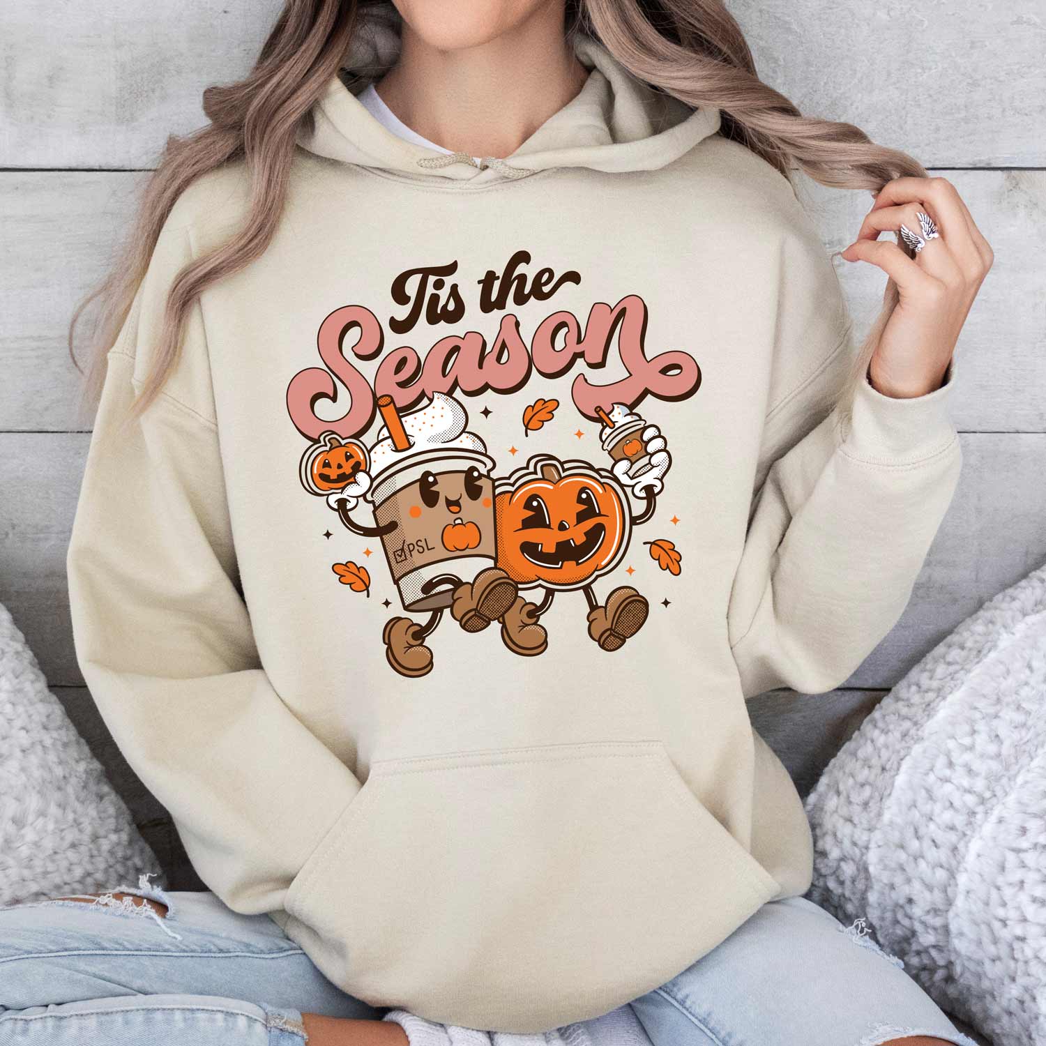 Tis the Season Pumpkin Spice Unisex Hoodie