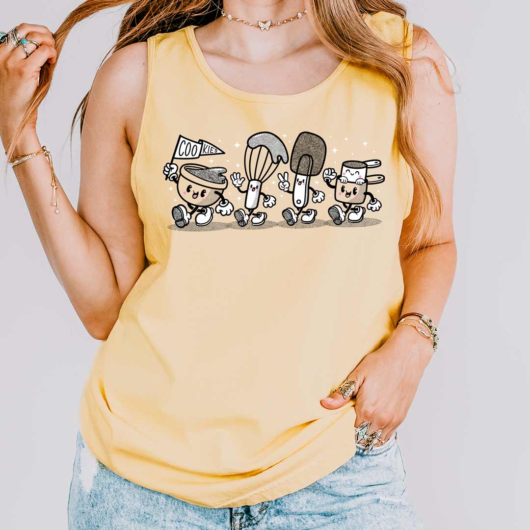 Parade of Baking Tools Unisex Tank Top