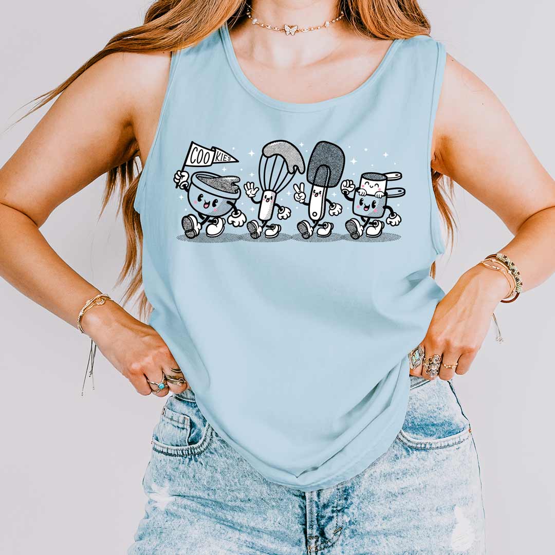 Parade of Baking Tools Unisex Tank Top