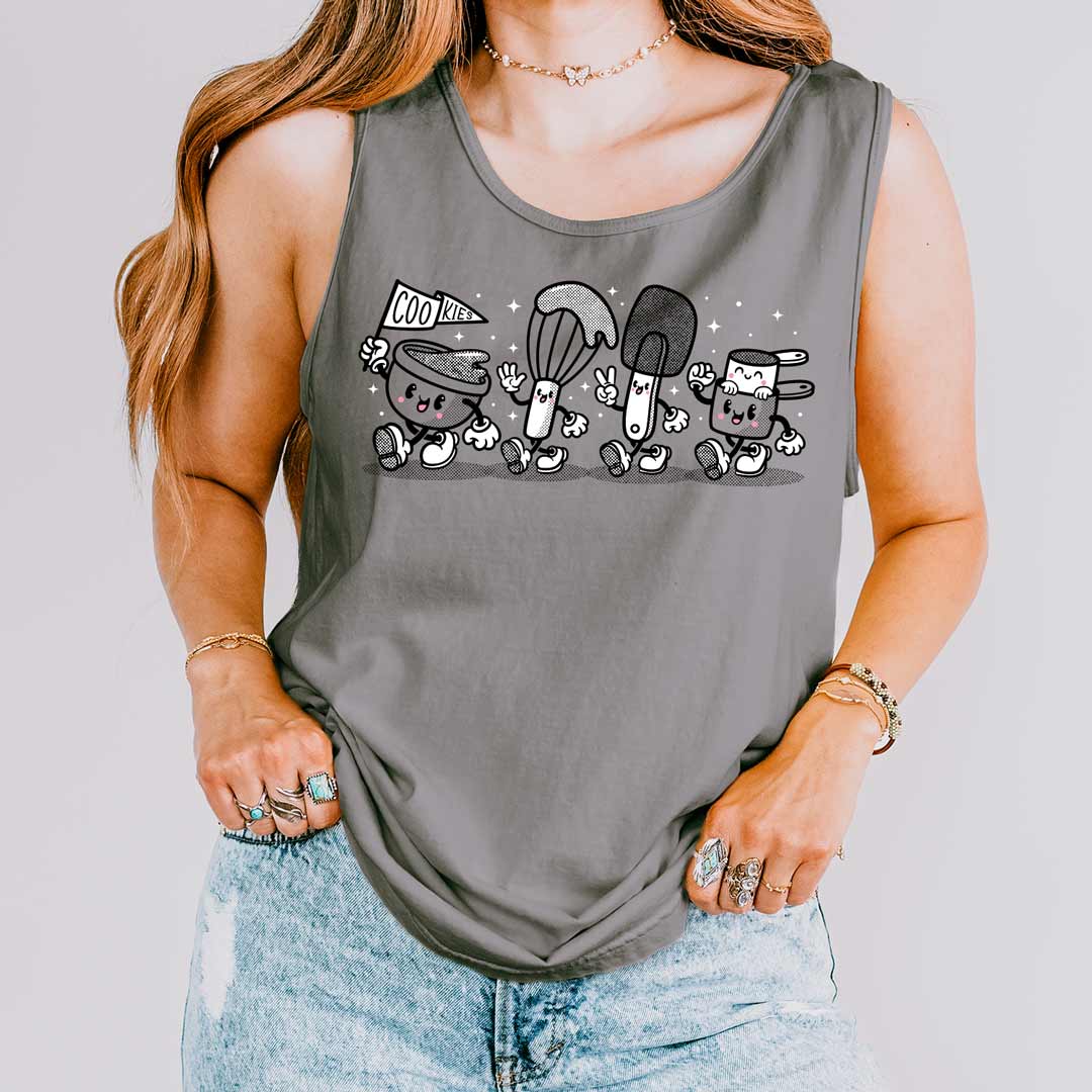 Parade of Baking Tools Unisex Tank Top