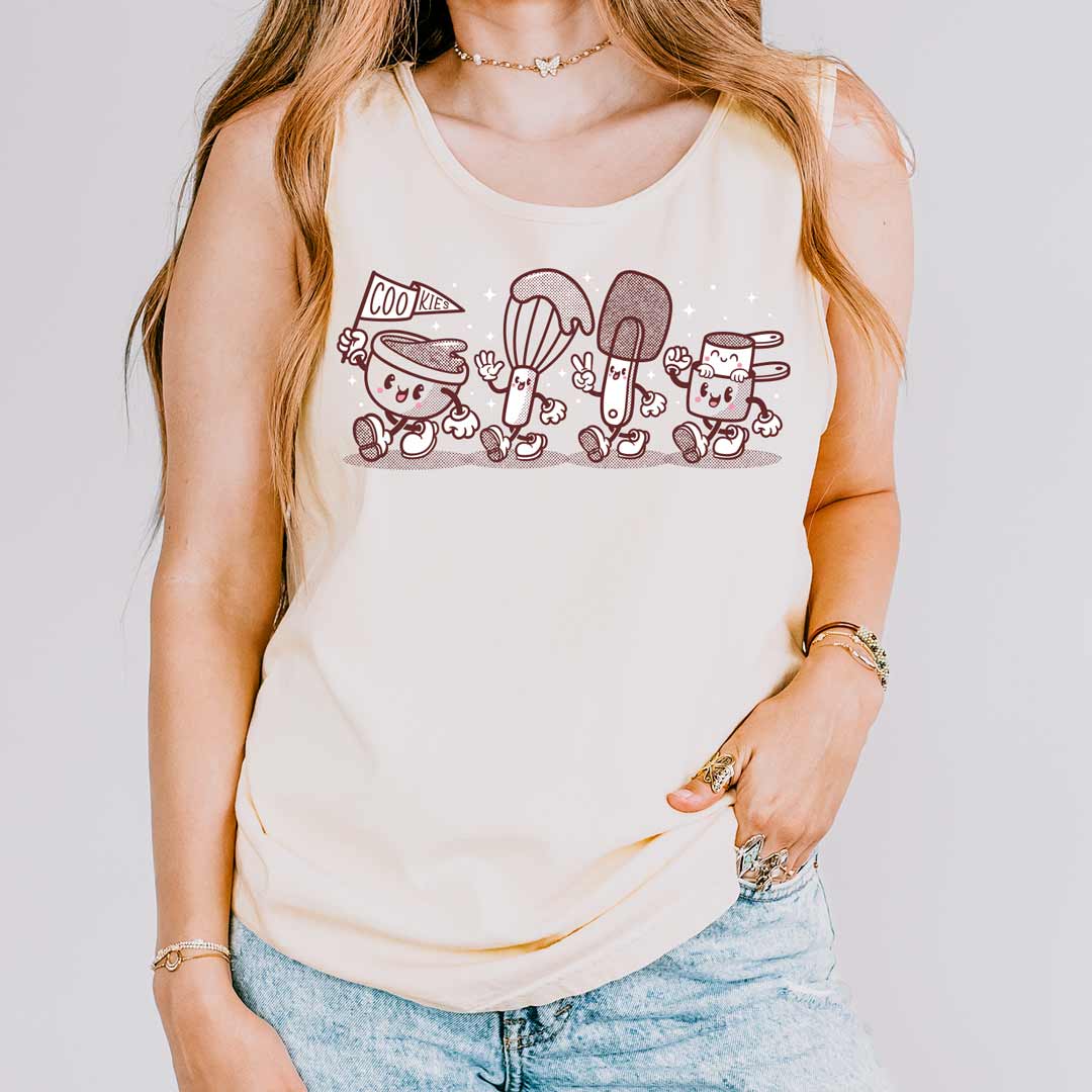 Parade of Baking Tools Unisex Tank Top