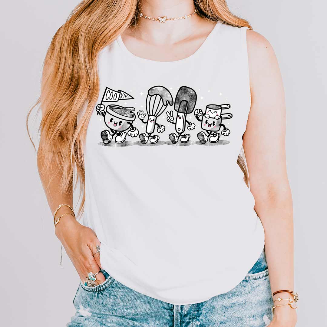 Parade of Baking Tools Unisex Tank Top