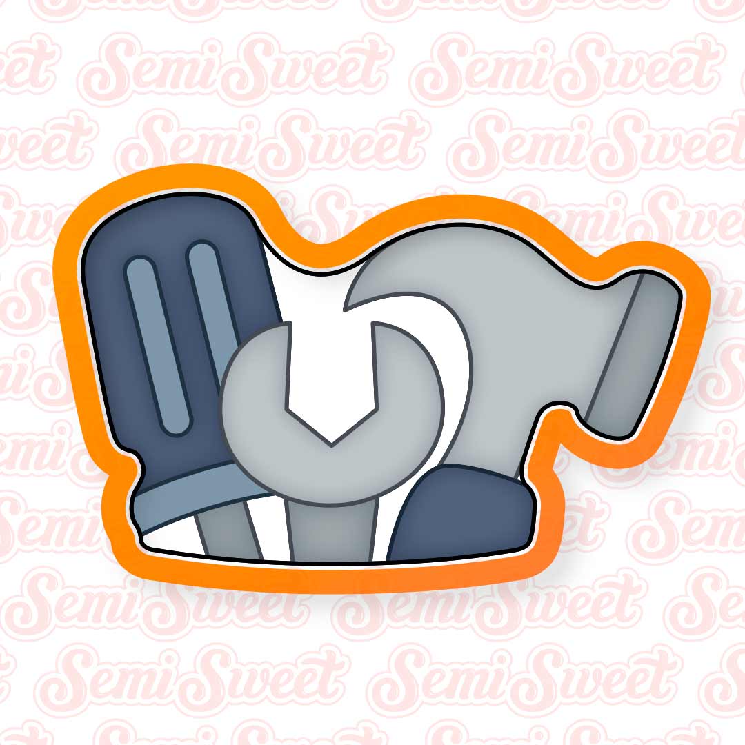 1-Pc Tools Mug Top Cookie Cutter