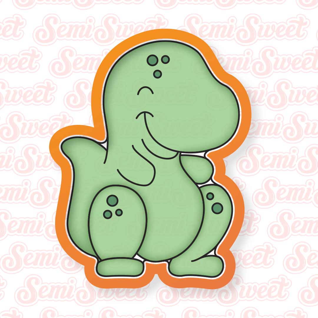 T-Rex Book Cookie Cutter
