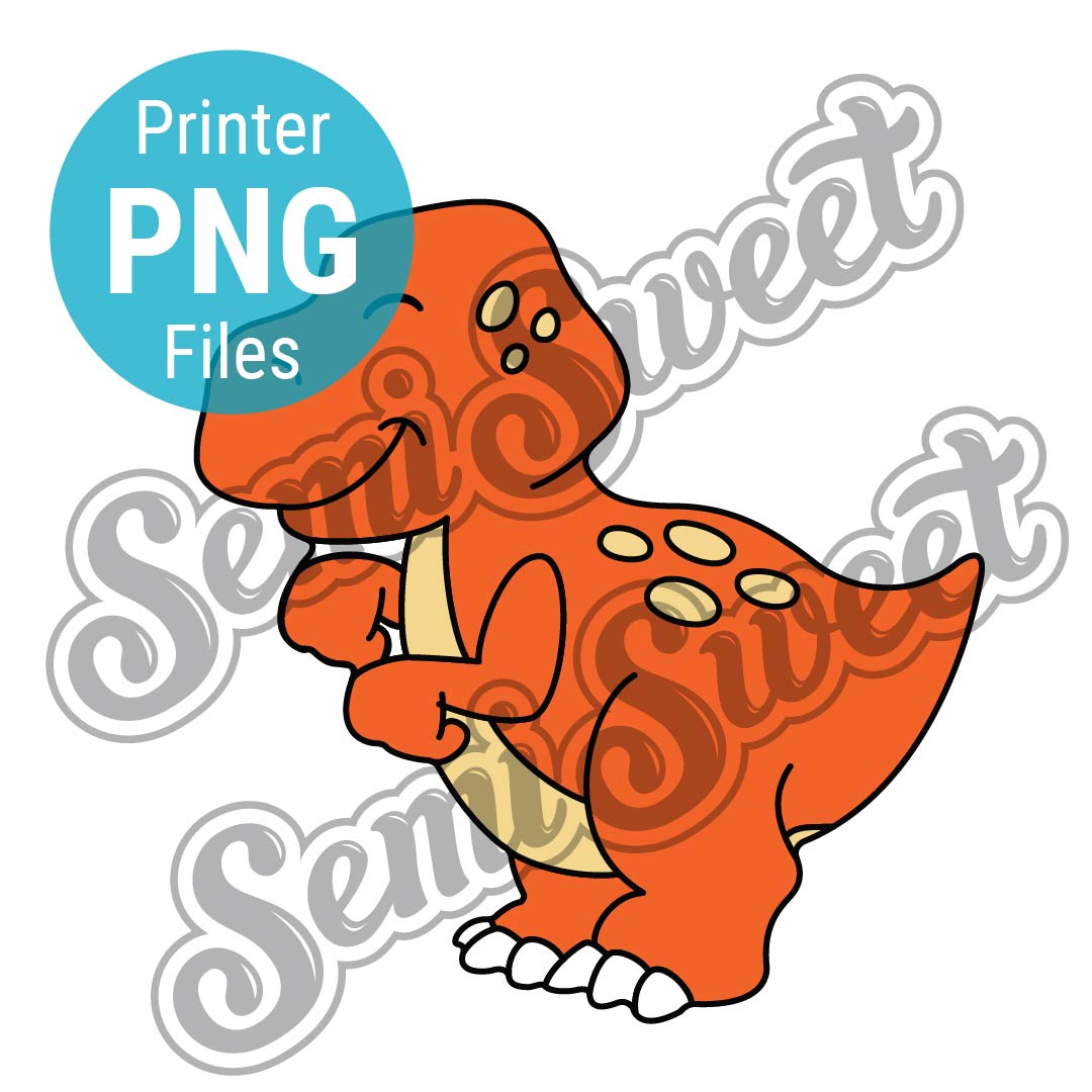 Tyrannosaurus Rex T-rex Dinosaur - PNG Images | Semi Sweet Designs