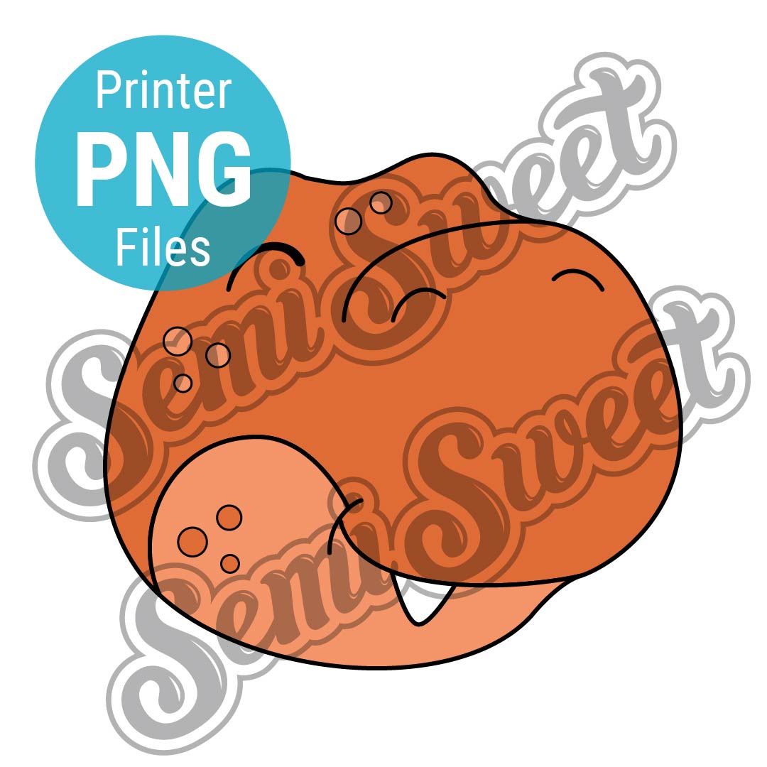 T-Rex Head Dinosaur - PNG Images | Semi Sweet Designs