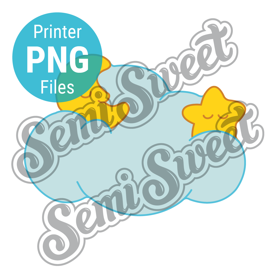 Twinkle Cloud - PNG Images | Semi Sweet Designs