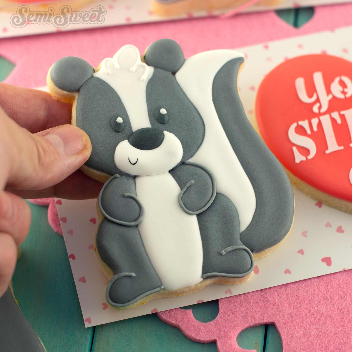 Skunk Body Cookie Cutter