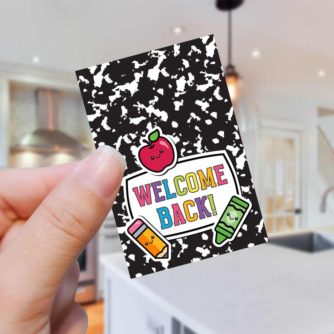 back to school cookie gift tags