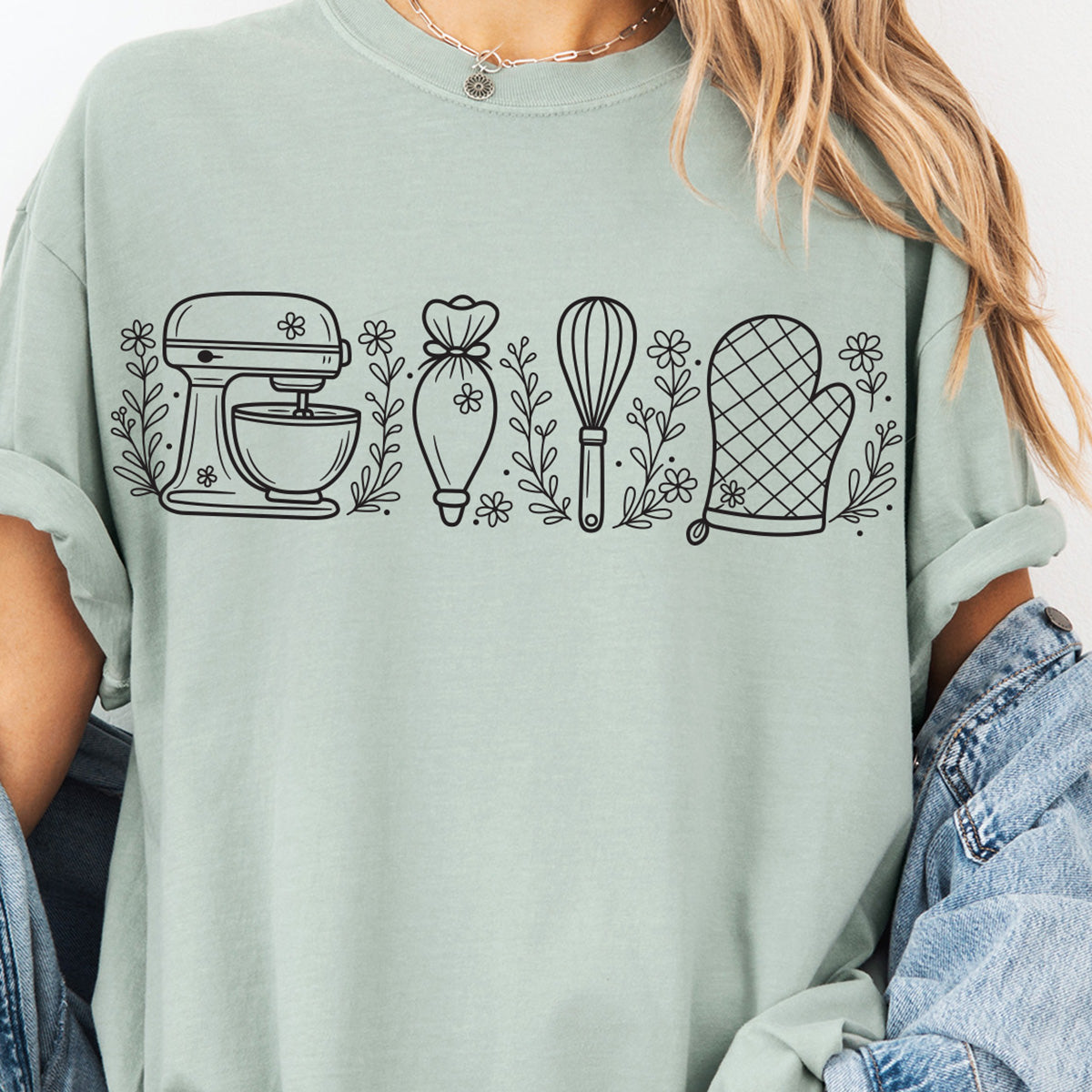 Wild Flower Baking Essentials Unisex T-Shirt