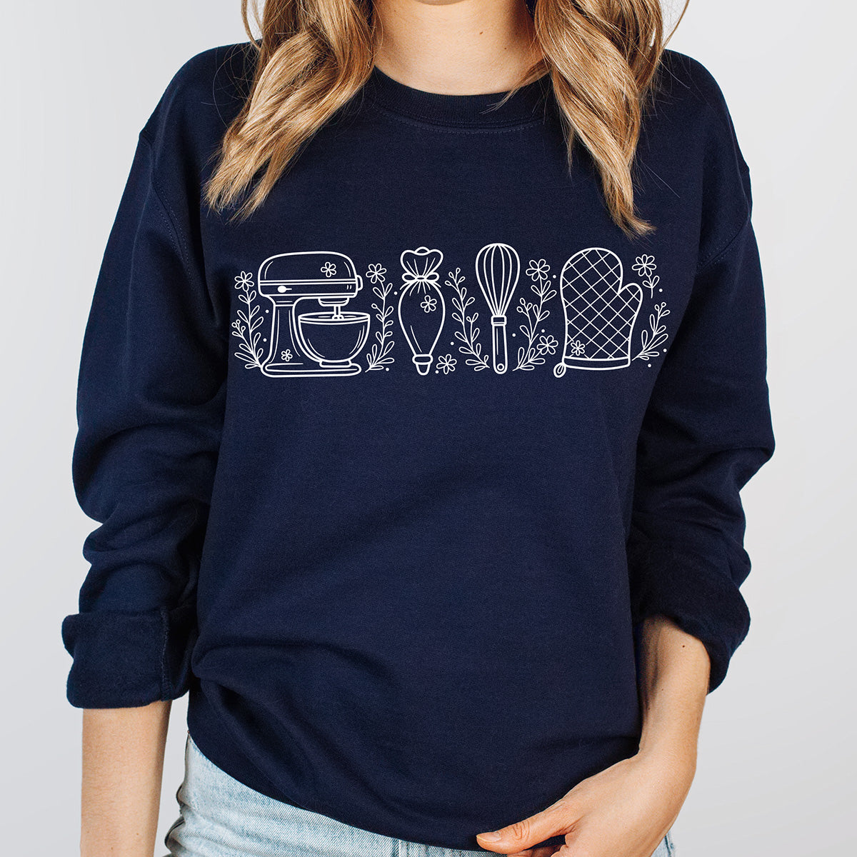 Wild Flower Baking Essentials Unisex Sweatshirt