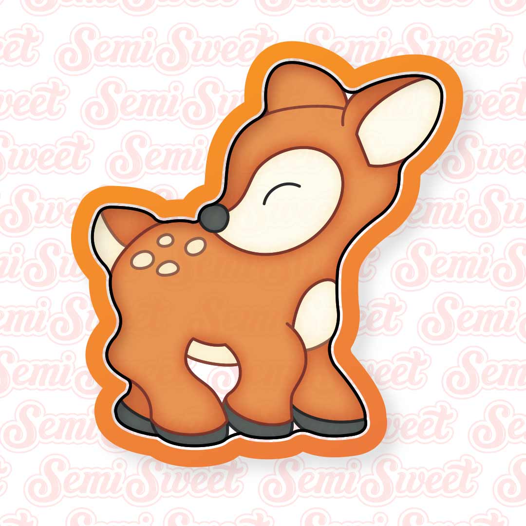 Woodland Deer Cookie Cutter | Semi Sweet Designs