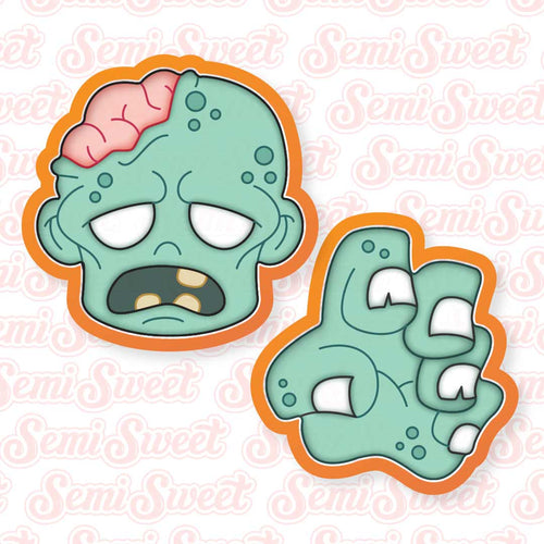Zombie Cookie Cutter Set
