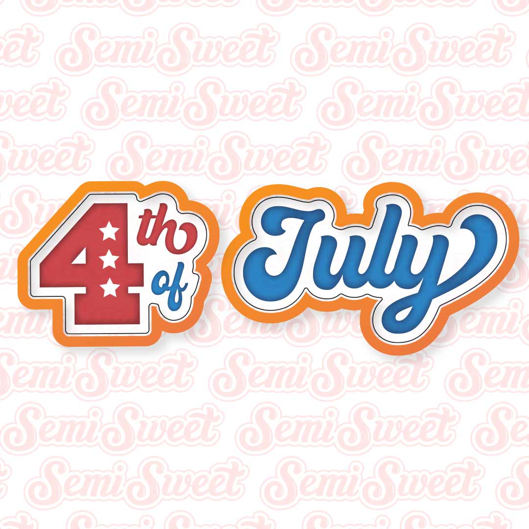 Skinny 4th of July Cookie Cutter Set