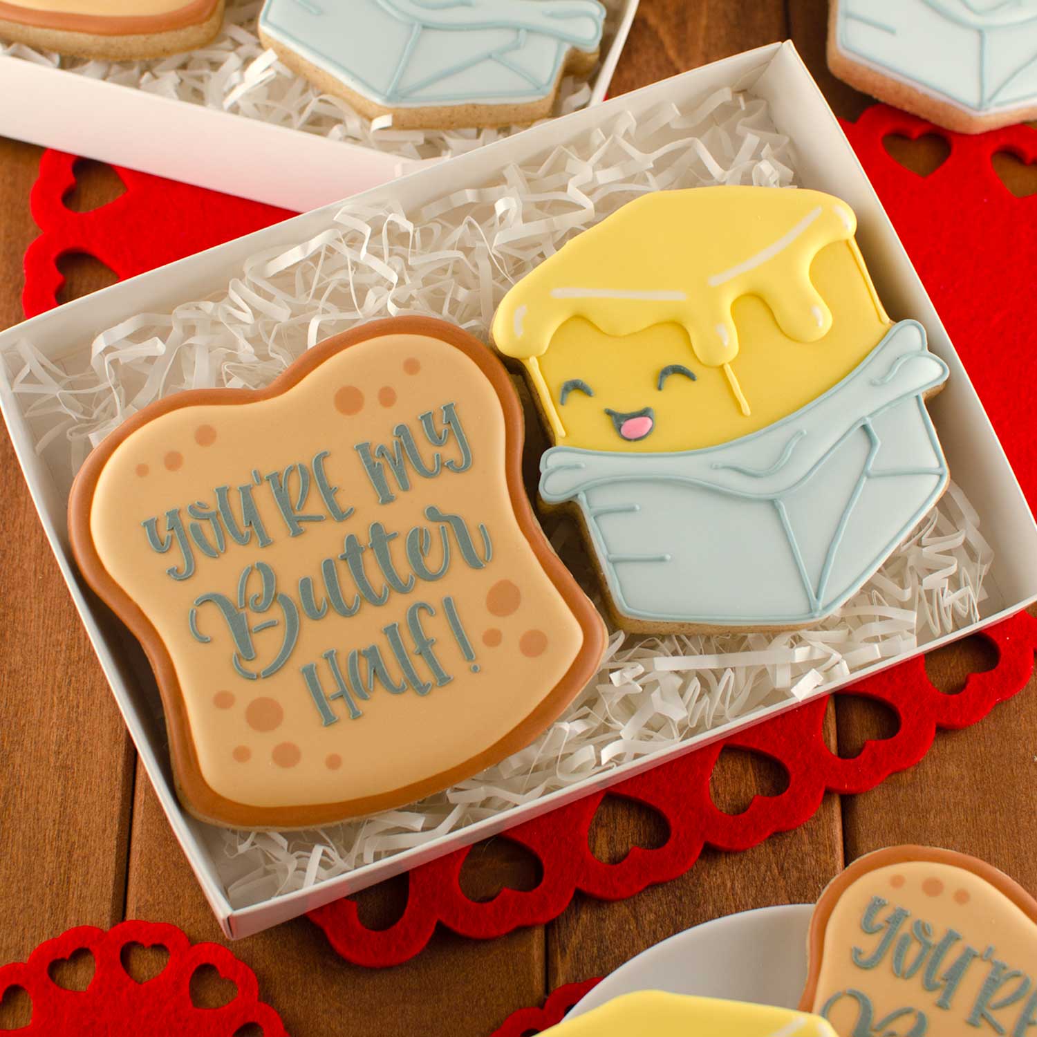 You're My Butter Half Stencil
