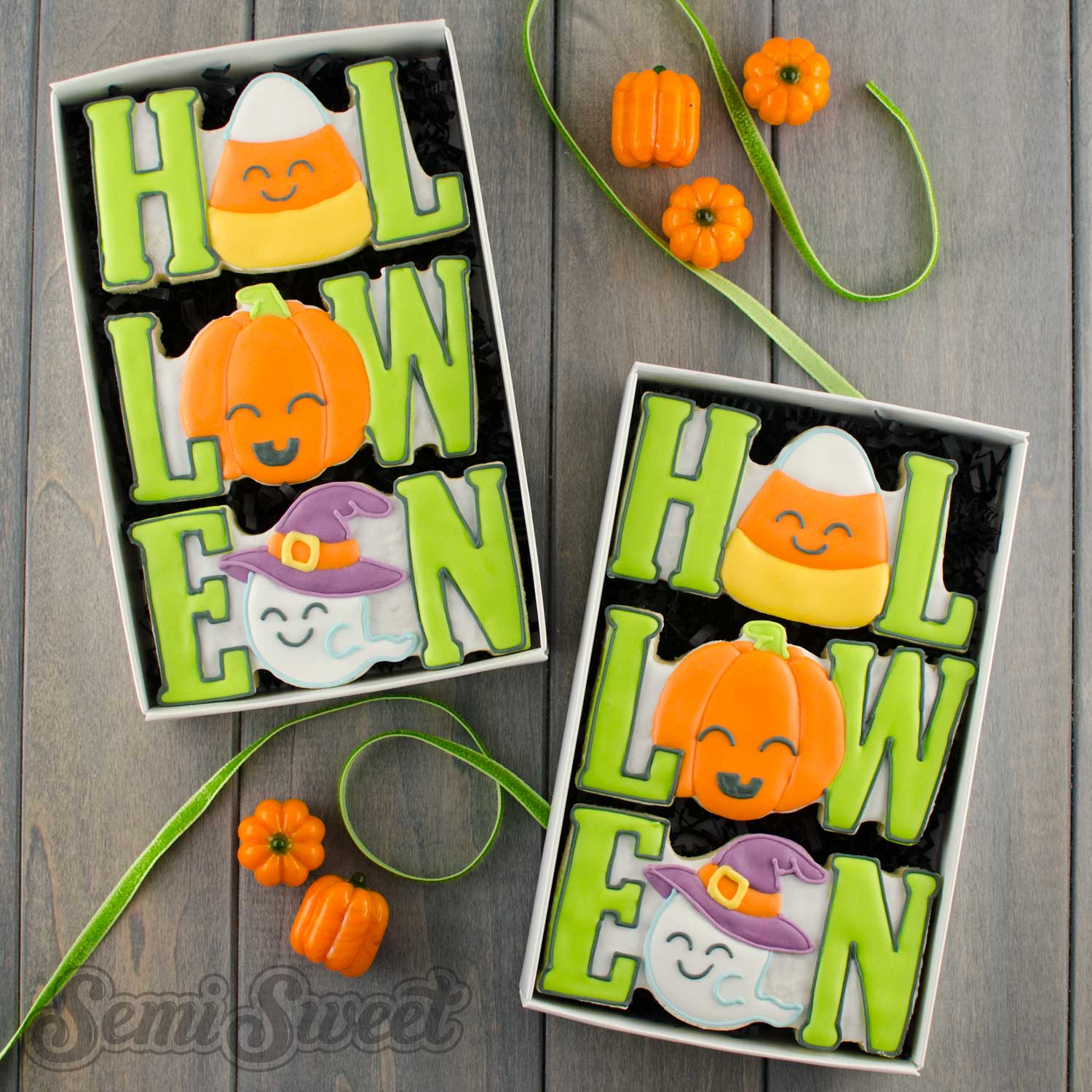 Halloween Word Cookie Cutter Set