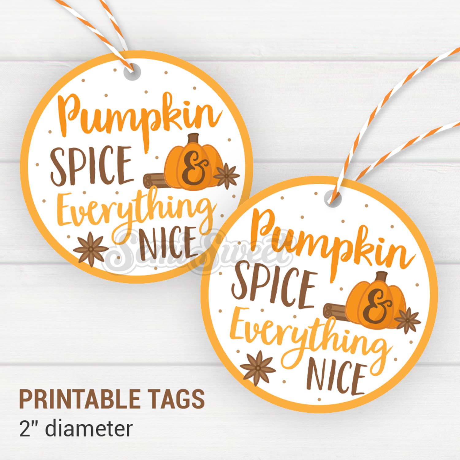 Pumpkin Spice and Everything Nice - Instant Download Printable 2 pumpkin-spice-and-everything-nice-instant-download-printable-2-tags