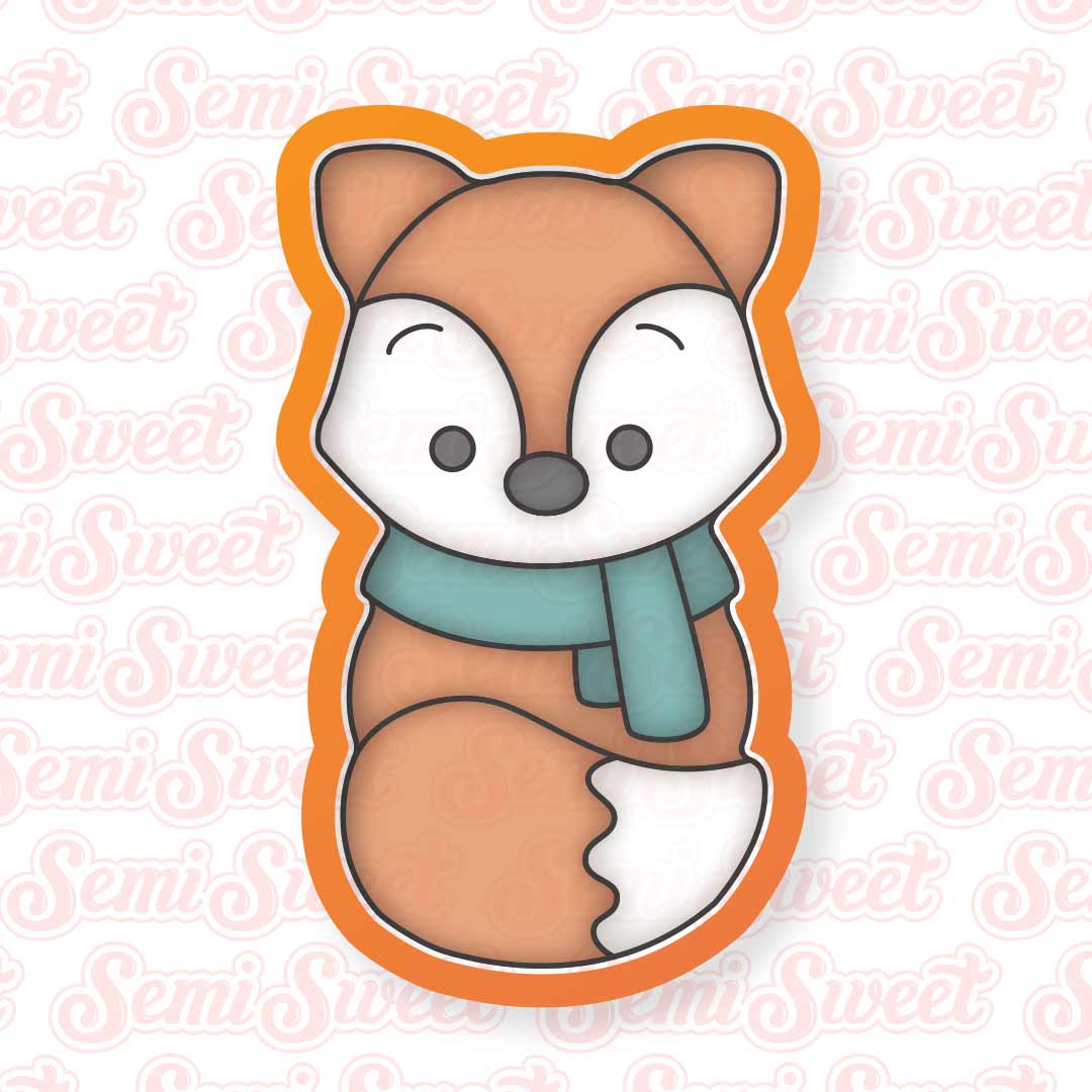 Cute Fox Cookie Cutter