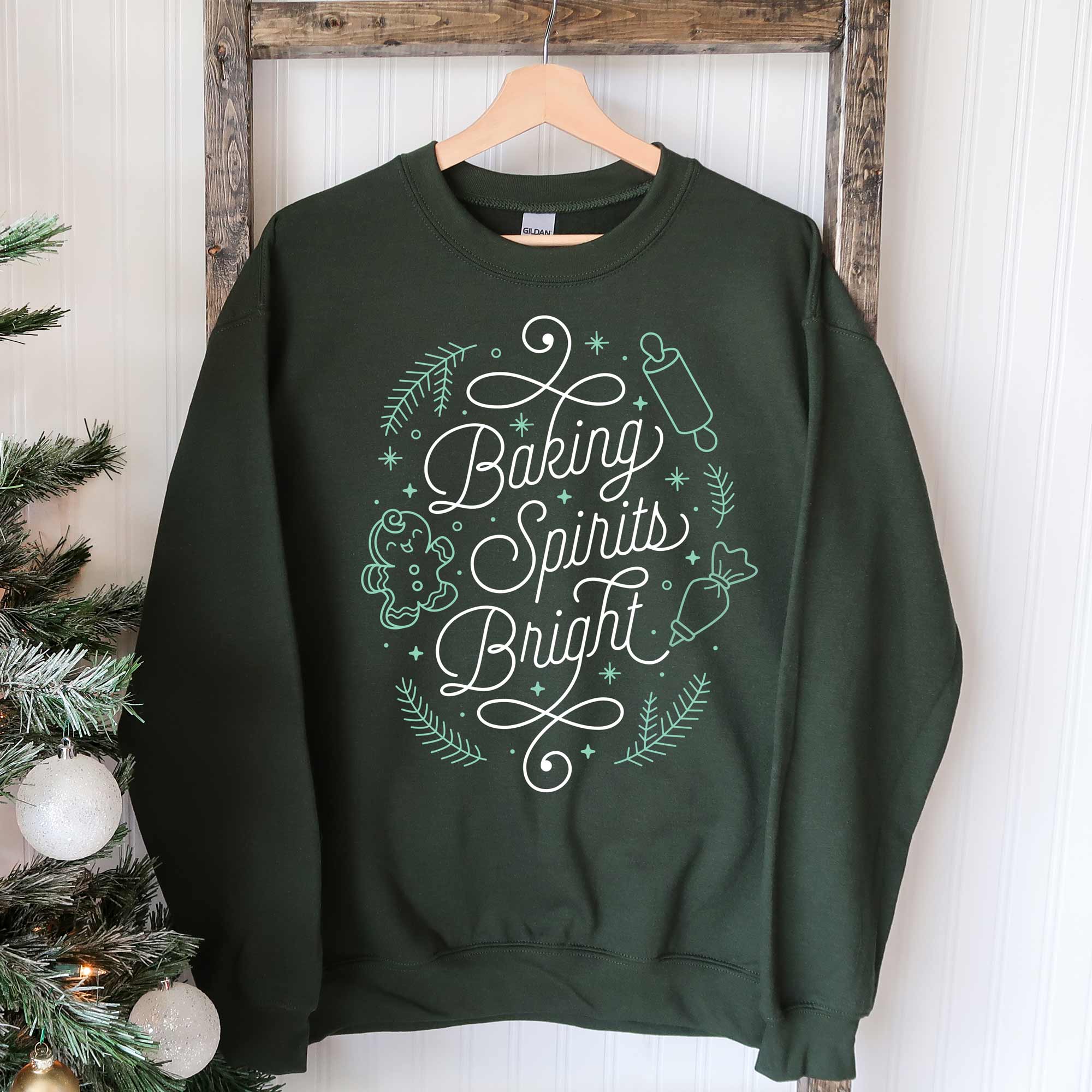 Baking Spirits Bright Unisex Sweatshirt