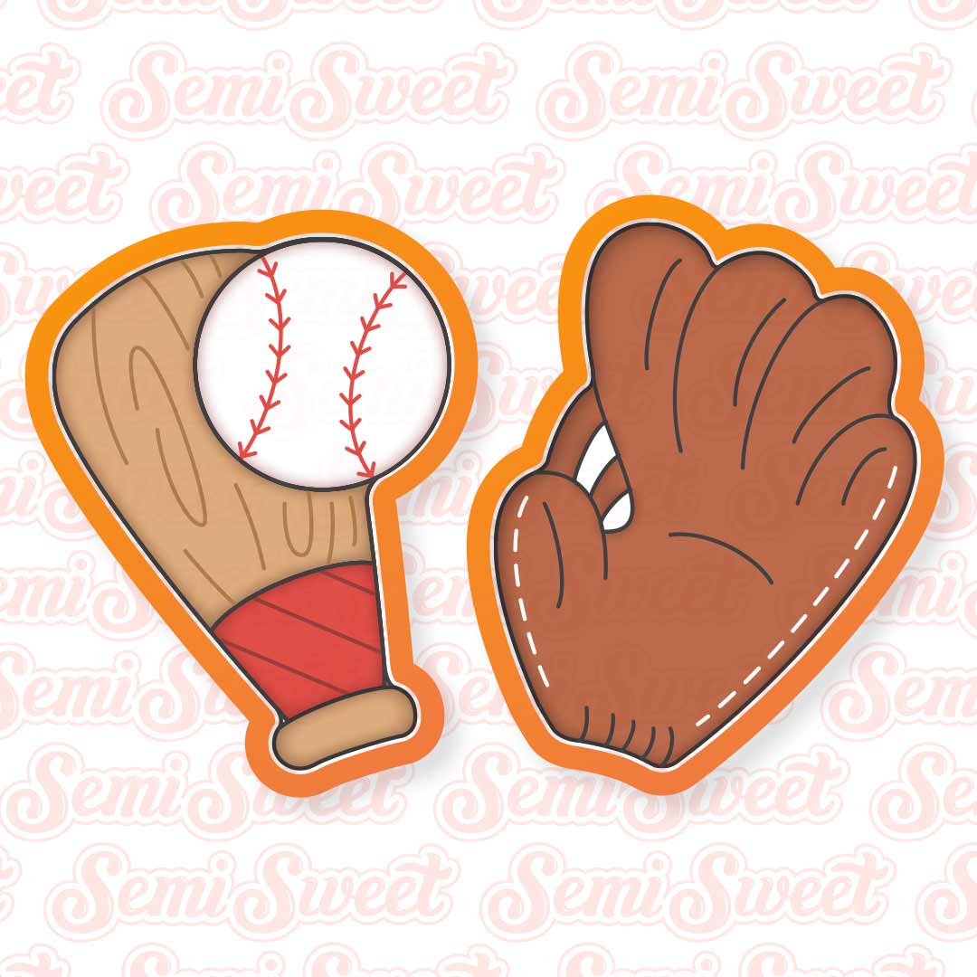 Baseball Cookie Platter Set