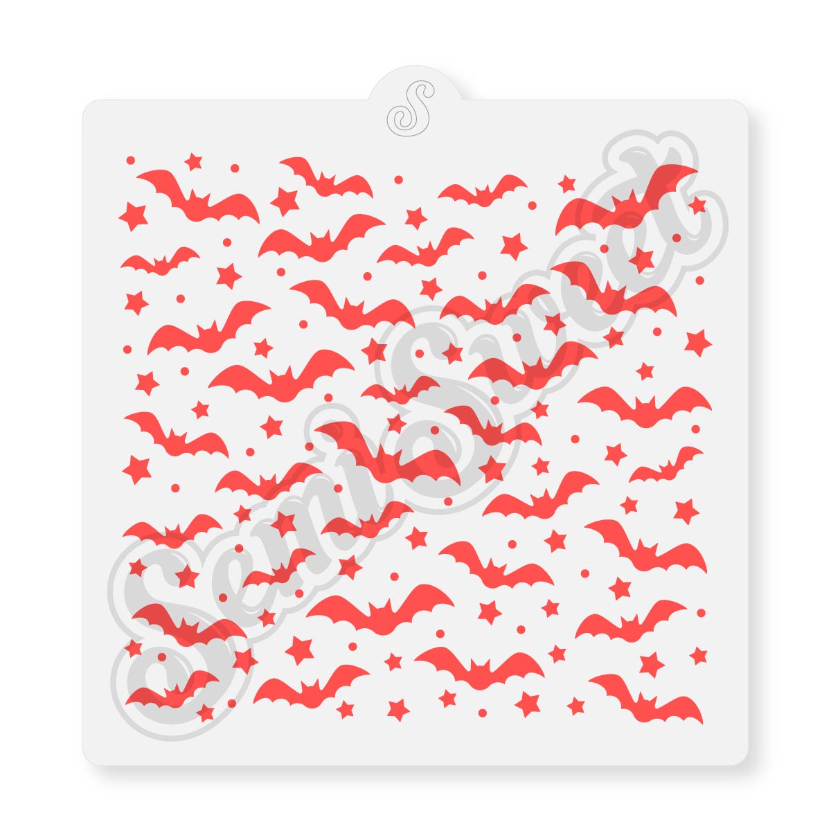 Bat Magic Stencil | Semi Sweet Designs