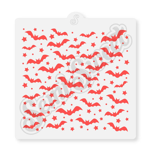 Bat Magic Stencil