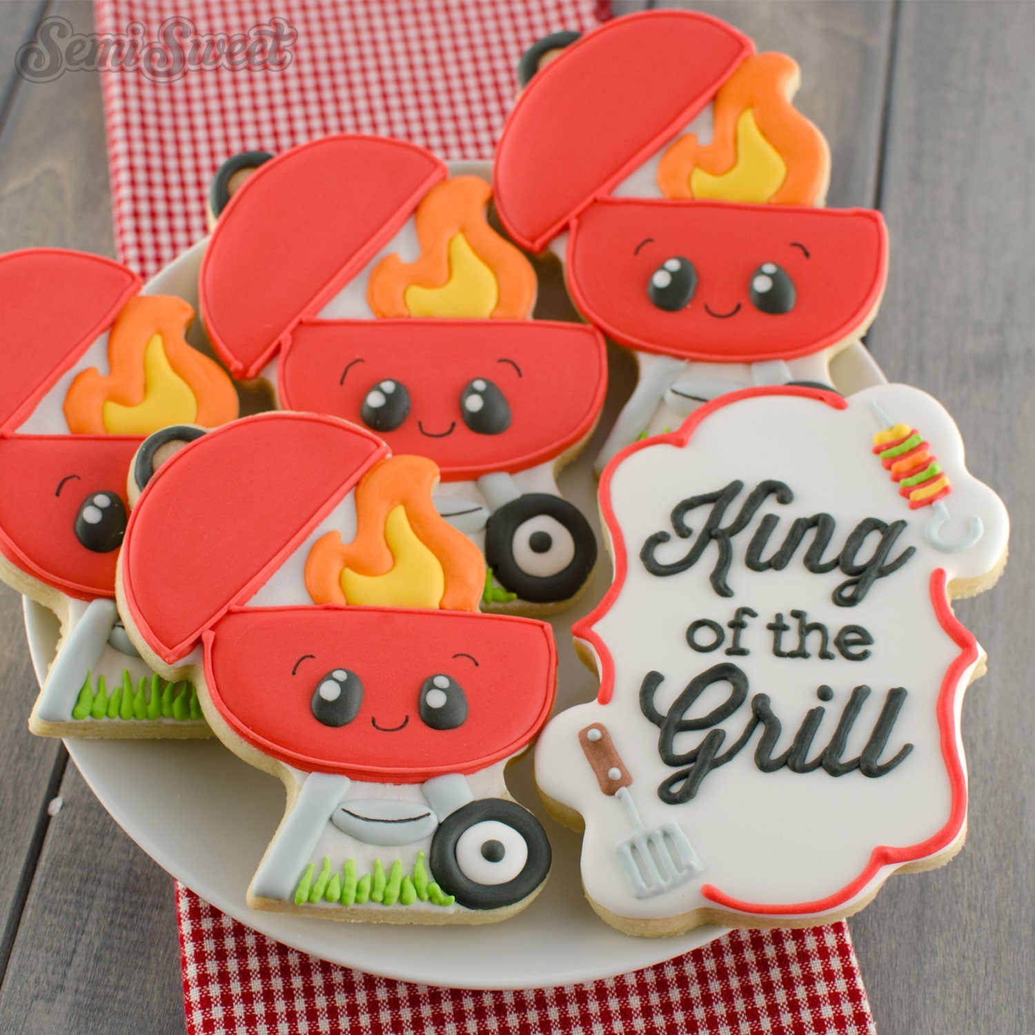 BBQ Grill Cookie Cutter