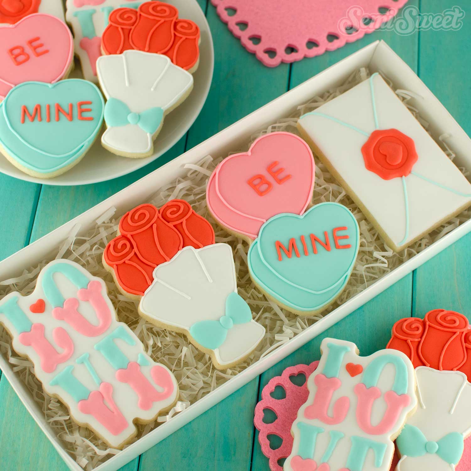 be mine cookie set | Semi Sweet Designs