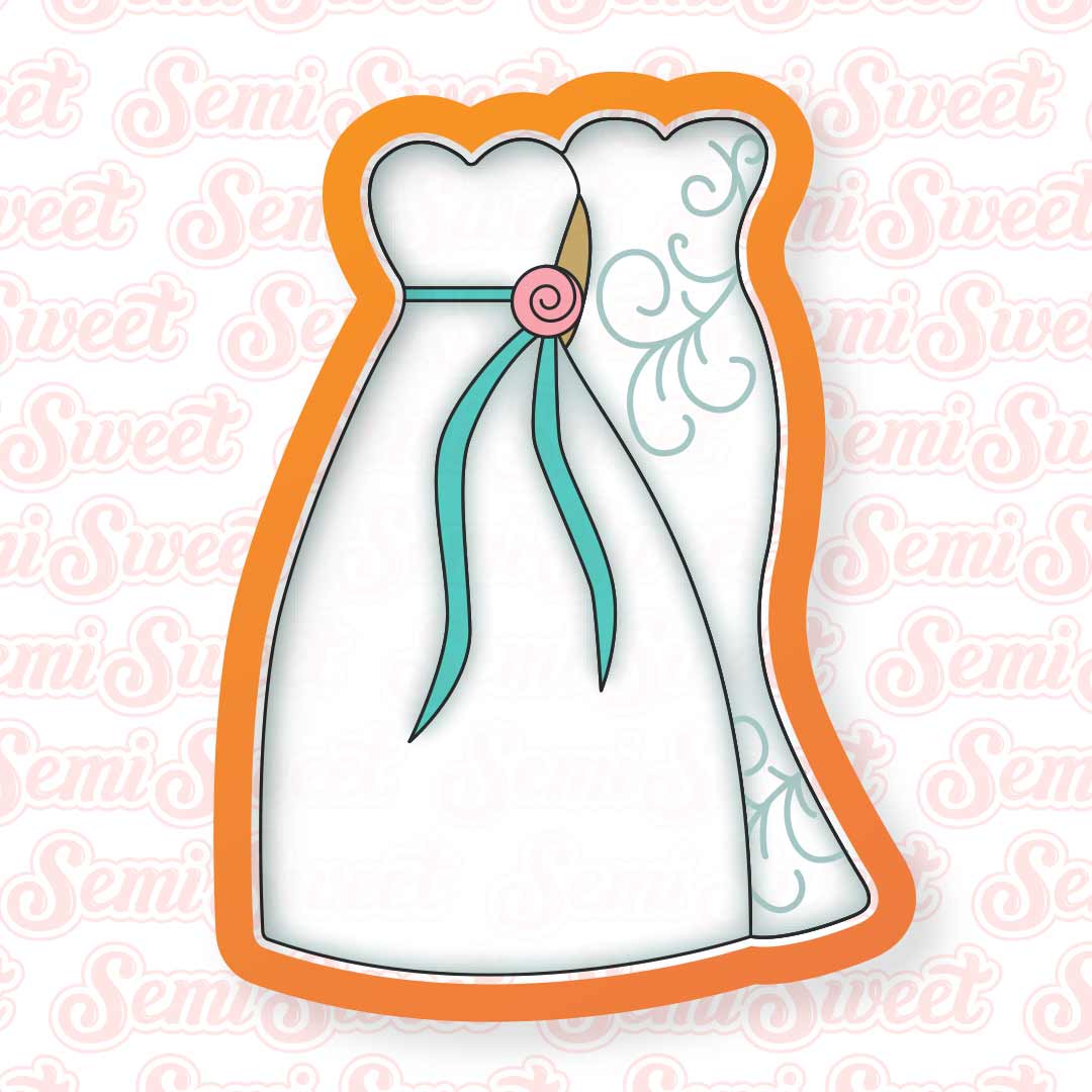 Wedding Brides Cookie Cutter | Semi Sweet Designs