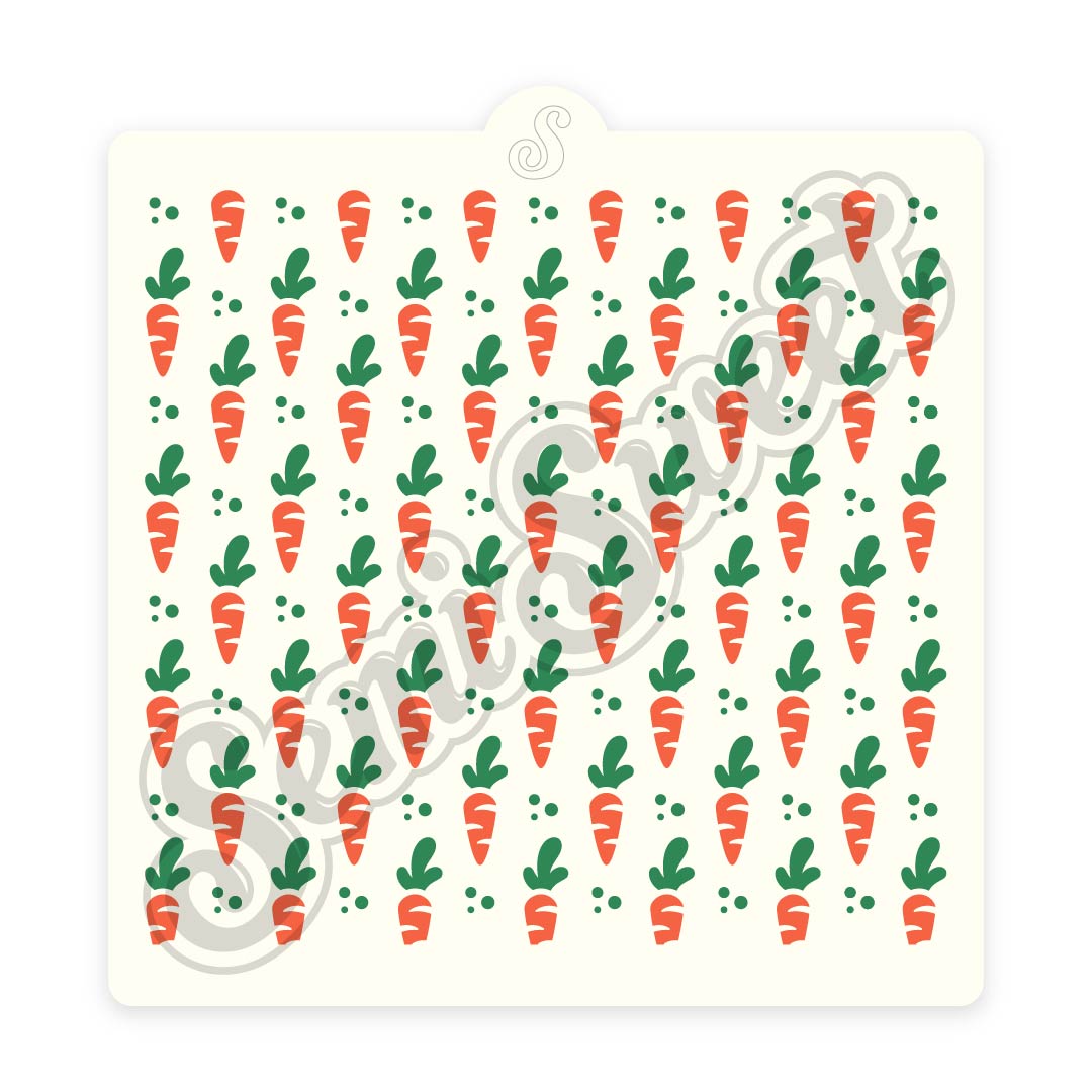 Carrots Stencil Set