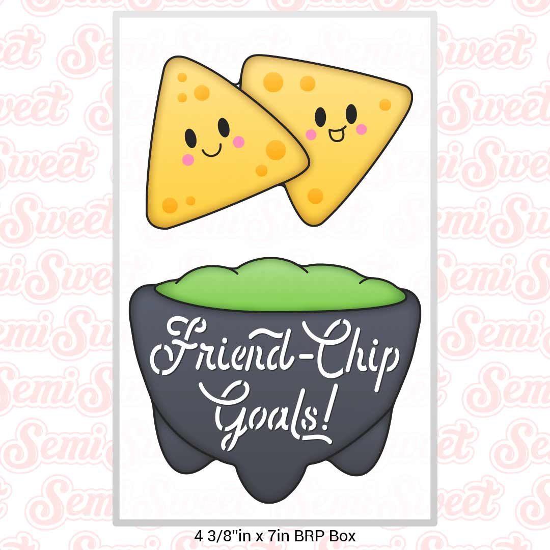 2-Pc Chips and Guacamole Cookie Cutter Set