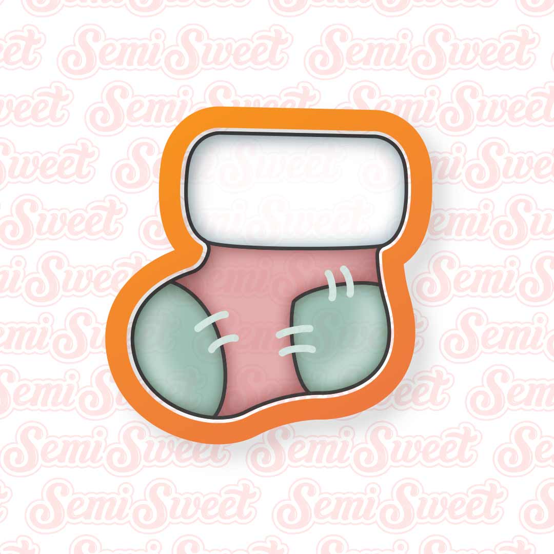 Chubby Stocking Cookie Cutter
