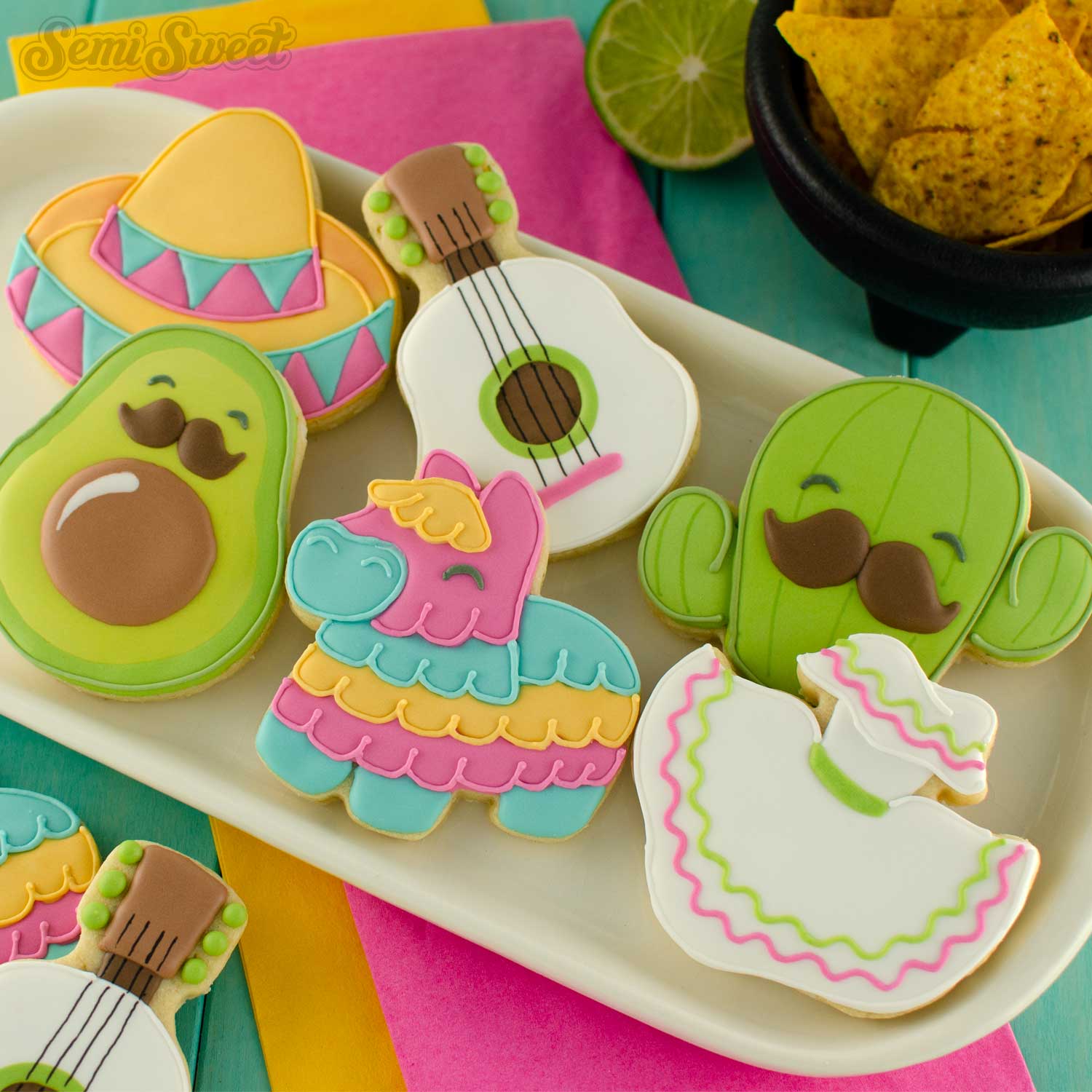 Cinco de Mayo Sombrero Cookie Cutter