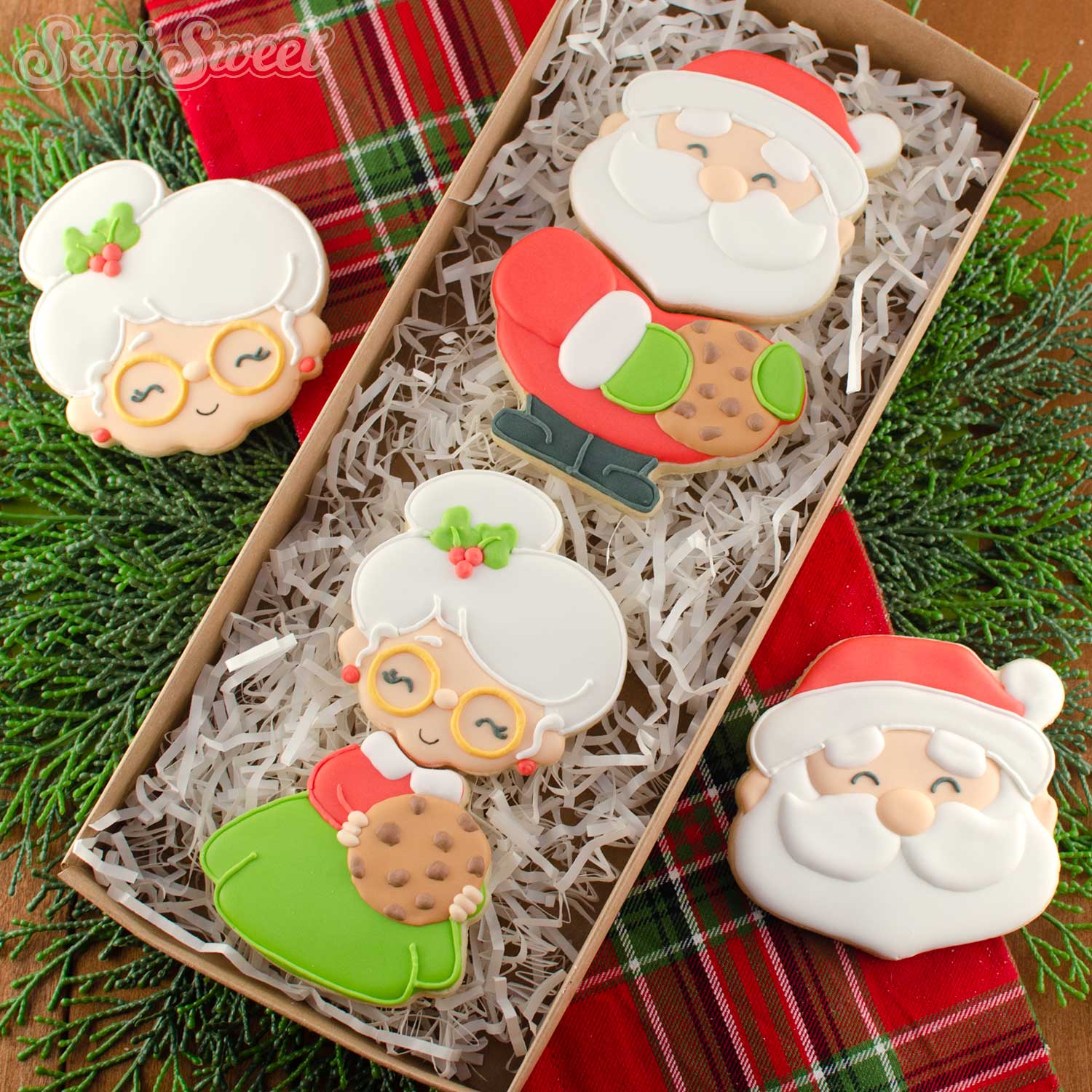 Cookie Santa Head Cookie Cutter