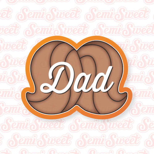 Chubby Mustache Cookie Cutter