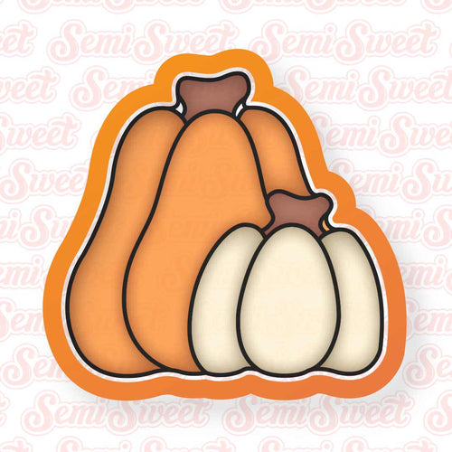 Pumpkin Pair Cookie Cutter