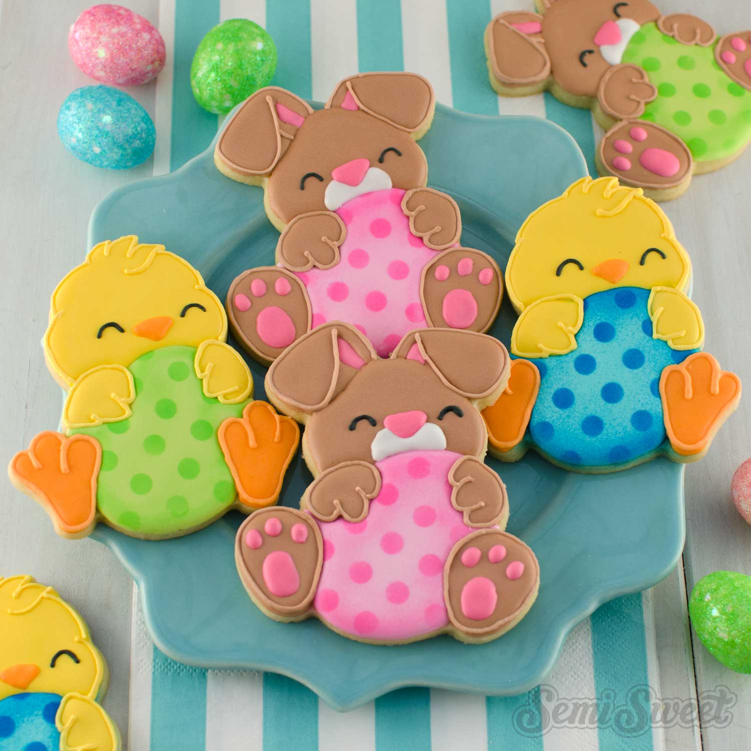 Egg Hugger Chick Cookie Cutter