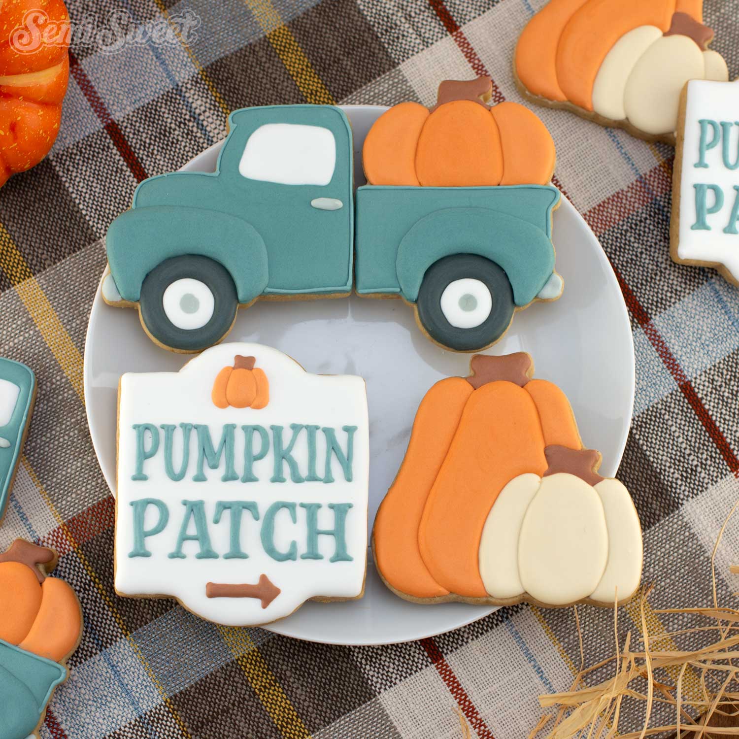 Fall Farm Truck Cookie Cutter Set