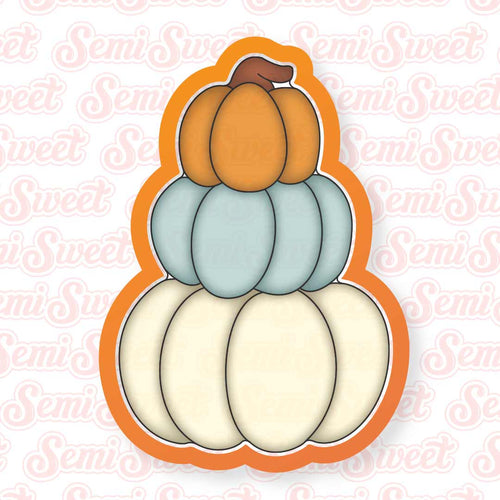 Stacked Pumpkins Cookie Cutter