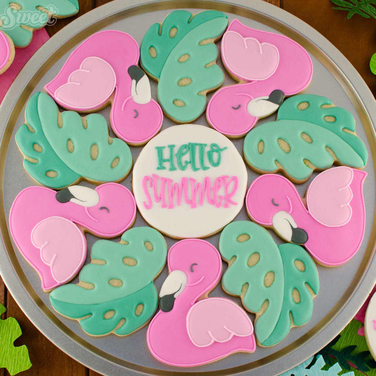 Flamingo Platter Cookie Cutter