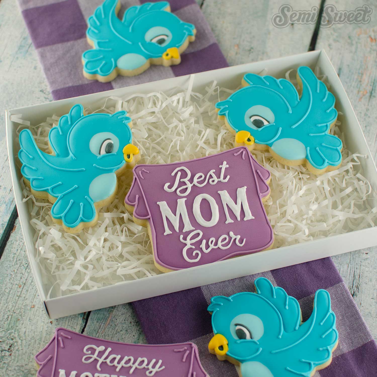 Square Cloth Banner Cookie Cutter